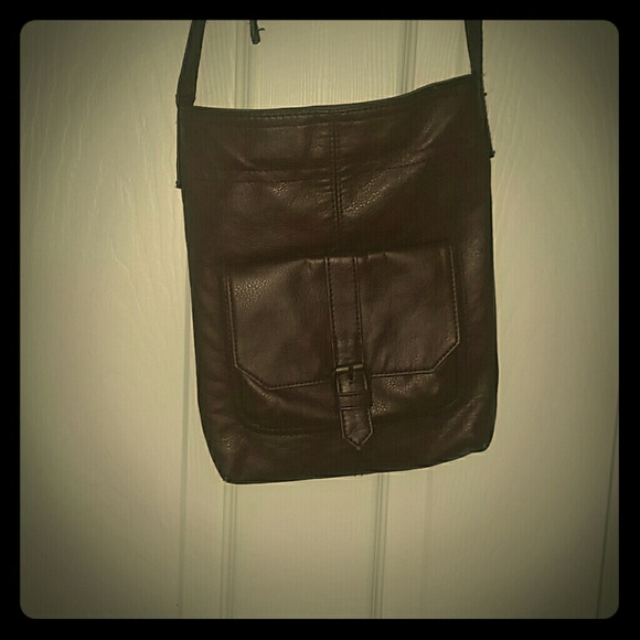 Brown crossbody bag