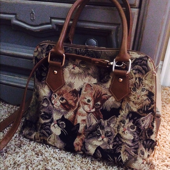 Handbags - Cross body cat purse