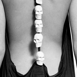 Stacked Skulls Racerback Tank