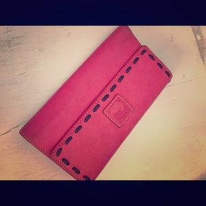 Dooney and Bourke hot pink wallet