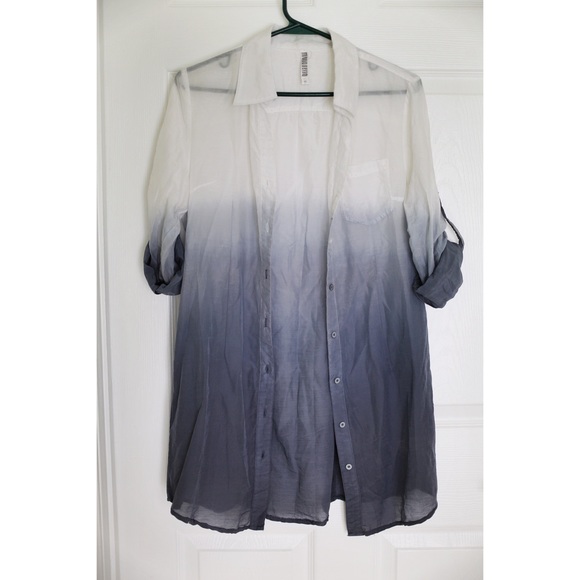 Cotton-Silk Blend long shirt