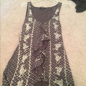 Ruffled shirt