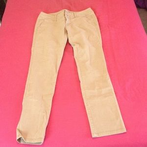 American eagle full length tan khakis