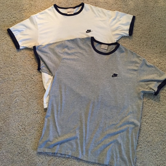 Two Men's Nike shirts