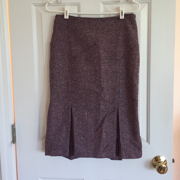 Moda International fit and flare tweed skirt
