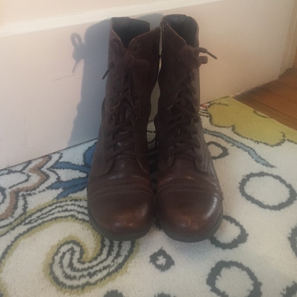 Steve Madden Combat Boots