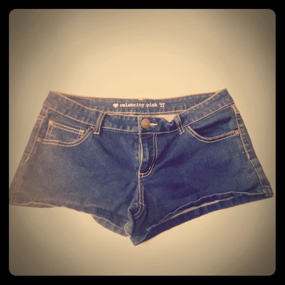 Stretch Denim true blue shorts worn once.