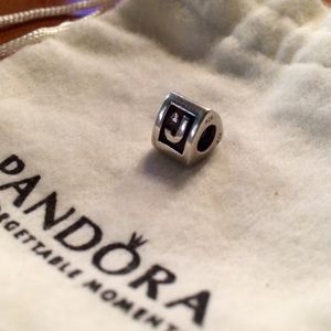 J PANDORA charm
