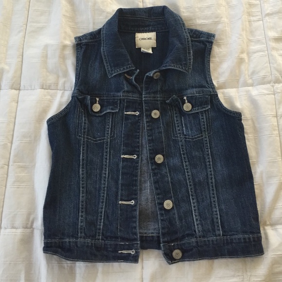 Cherokee Children's XL Denim Vest