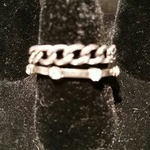 Size 8 fashion rings stackable