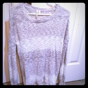 Striped Francesca's sweater