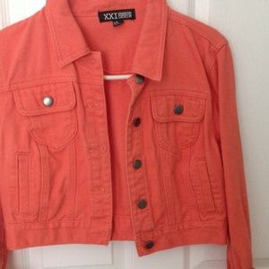 Coral Denim XXI jacket!
