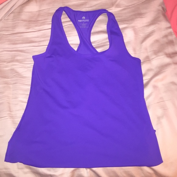 Purple work out tank