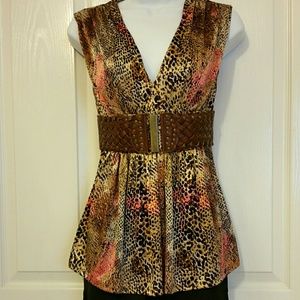 Sexy Animal print TOP