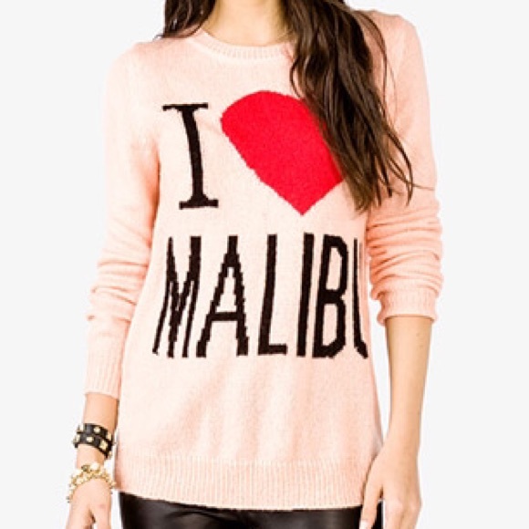 I Heart Malibu Sweater