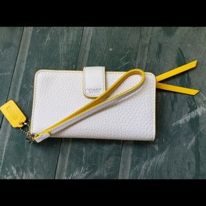 Coach Leather Wristlet