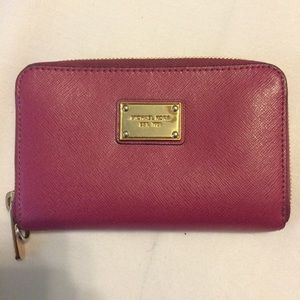 Pink Michael Kors wallet