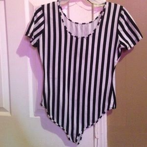 A black and white striped shirt from Forever 21