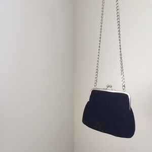 Vintage Velvet Coin Purse Crossbody