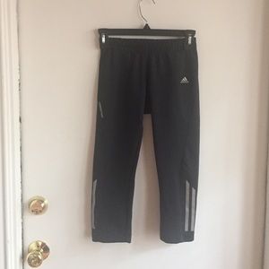 Adidas crop ClimaLite workout pants