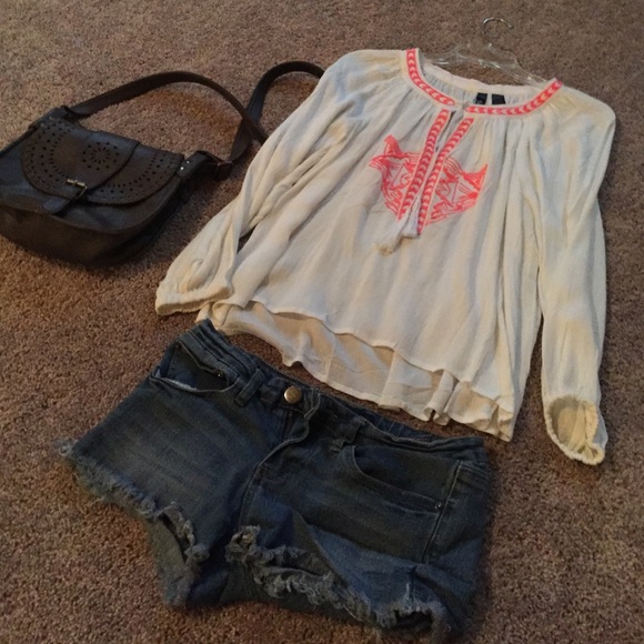 Long Sleeve Boho Top