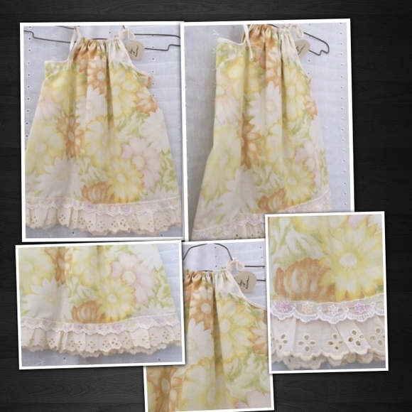 🌼Childs Vintage fabric dress🌼