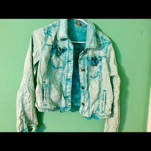 Acid Wash Jean Jacket