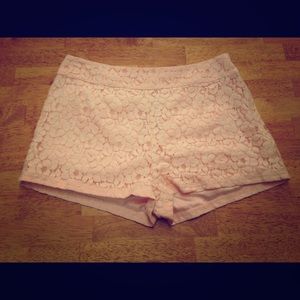Lace shorts