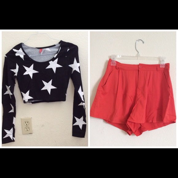 💋BUNDLE💋 Crop Top & Summer Shorts
