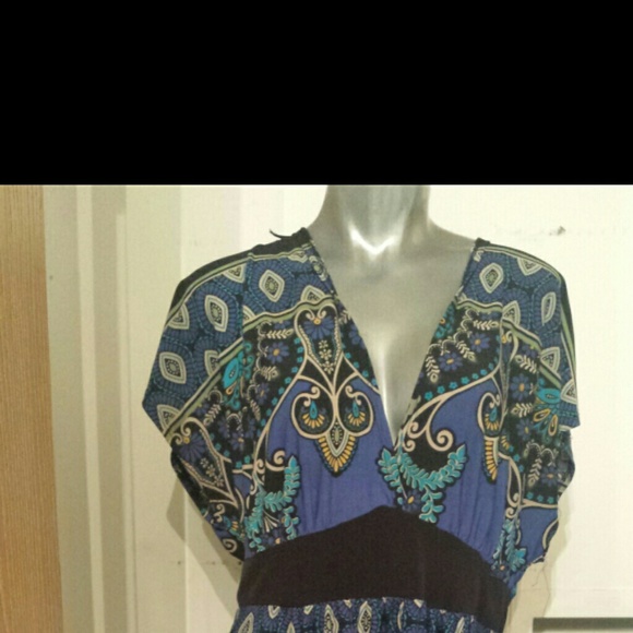 Bohemian floor length maxi