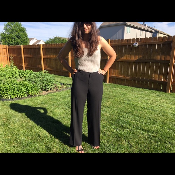Black Suit Pants