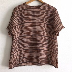 Vintage short sleeve blouse