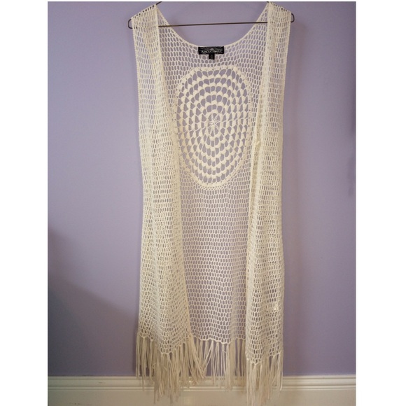 Open-Stitch Cardigan