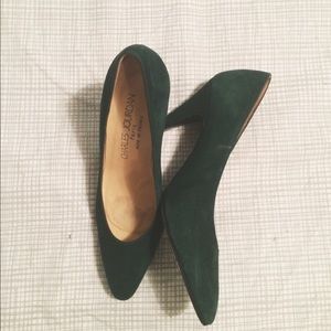 Forest Green Pumps