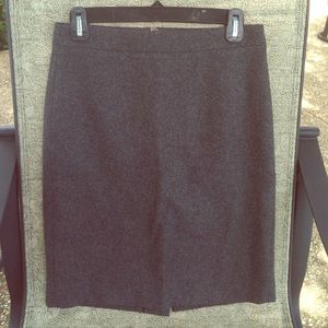 Wool Pencil Skirt