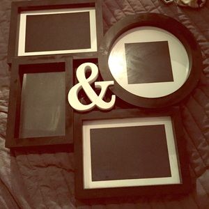 Four picture frame. Never used. Make offers!