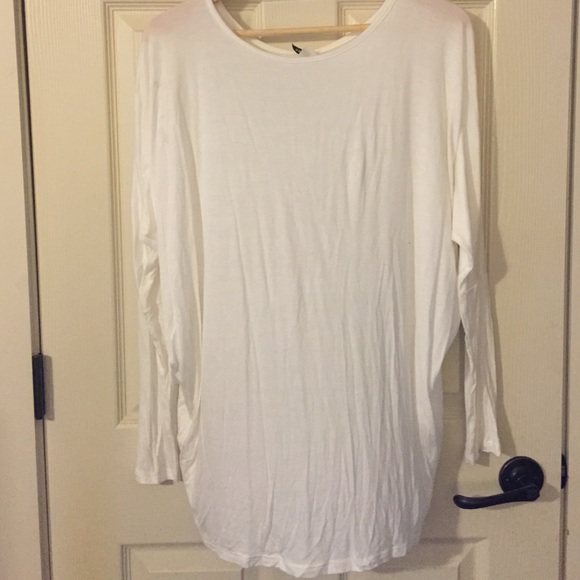 White dolman tunic