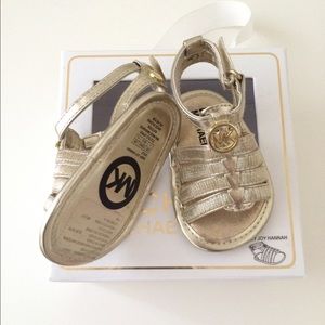 LIKE NEW baby Michael Kors gladiator sandals