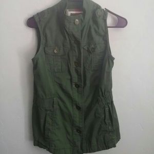 Army green vest