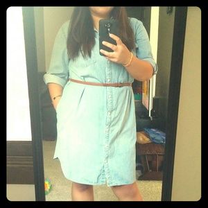 Denim dress