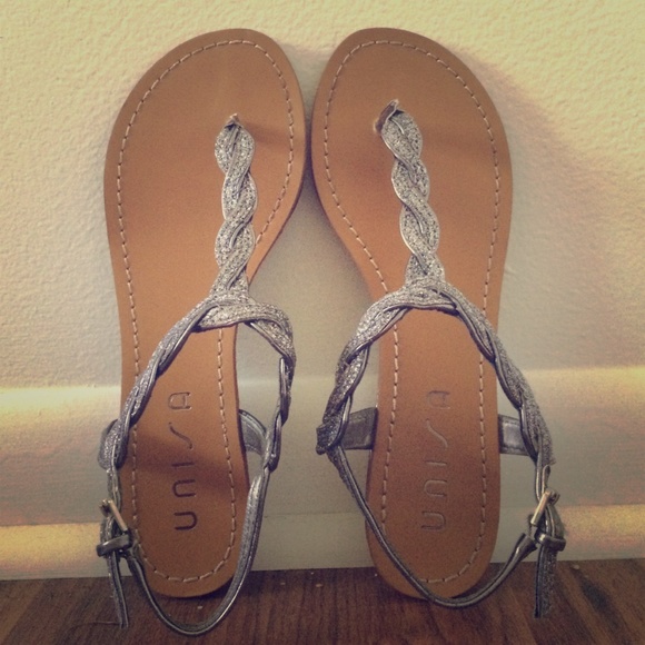 Silver Unisa Sandals