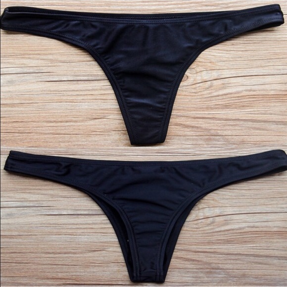 Small Black Bikini Bottom