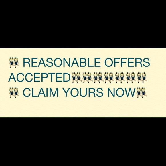 No reasonable offer overlooked👯
