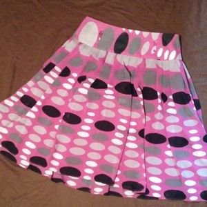Emma James Purple polka dot skirt