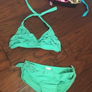 Green bikini