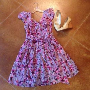 Chiffon Floral Dress