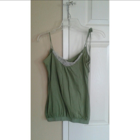 Olive Abercrombie and Fitch Cami