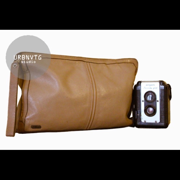 Minimalist Leather Wristlet