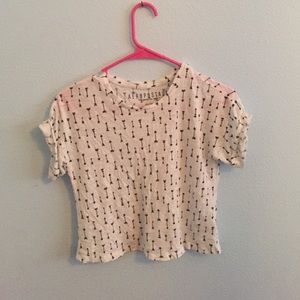 Arrow Cropped Tee