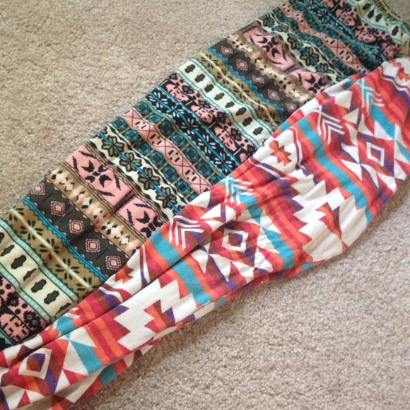 Printed leggings